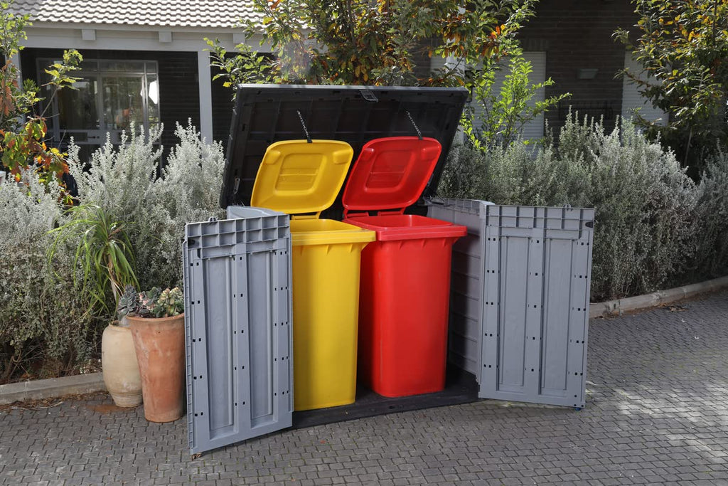 Keter Store It Out Pro Outdoor Garden Furniture Storage Shed Grey Fade Free All Weather Resistant